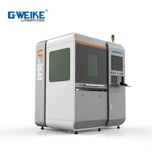 600x400 alan lazer gücü ile 300 w 500 w 1000 w LF0640 metal cnc fiber lazer kesme makineleri