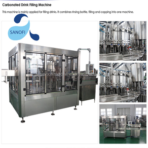 Línea de producción automática de bebidas de soda carbonatada para botellas de PET - Product Image 2