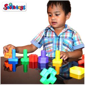 STELO educativi <span class=keywords><strong>Gioco</strong></span> di Costruzione Jumbo Dadi e Bulloni di Costruzione Del Giocattolo - Product Image 5