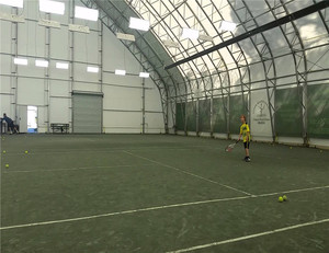 Chống cháy PVDF Độ Bền Kéo Vải Lều Mái Màng Cấu Trúc Roof Bìa Bóng Đá Trong Nhà/Bóng Đá Tòa - Product Image 5