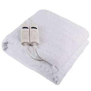 유럽 표준 여분의 따뜻한 트윈 전기 난방 담요 더블 침대 온열 담요 발 전기 아래 담요
