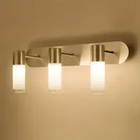 Светодиодная лампа для ванной комнаты 5 Вт 3000 К, зеркальная лампа, скандинавский светодиодный настенный светильник для ванной комнаты