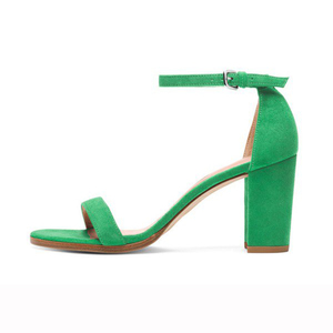 <span class=keywords><strong>Scarpe</strong></span> sandali estive da <span class=keywords><strong>donna</strong></span> con cinturino alla caviglia in pelle scamosciata - Product Image 4
