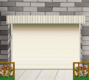 Tende a Rullo Esterne in Alluminio con Imbottitura in Schiuma Poliuretanica, Serranda per Garage - Product Image 5
