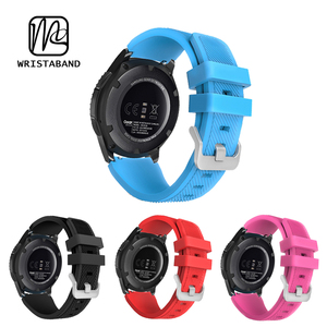 Para <span class=keywords><strong>Samsung</strong></span> <span class=keywords><strong>Gear</strong></span> <span class=keywords><strong>S3</strong></span> reemplazo caucho silicona Watch Band <span class=keywords><strong>Correa</strong></span> nueva llegada suave <span class=keywords><strong>Correa</strong></span> - Product Image 6