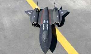Avión RC <span class=keywords><strong>SR71</strong></span>, Avión de Juguete RC de Espuma con Motor a Reacción, Quadcopter - Product Image 5