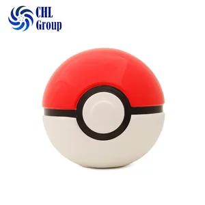 Logo benutzerdefinierte PU relief schaum pokeball form anti stress-ball