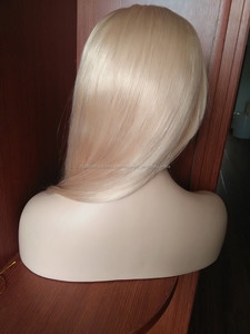 Nueva Rubio seda indetectable completo pelucas del cordón con el pelo del bebé - Product Image 3
