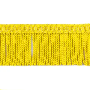 Wholesale china factory gold metallic twisted bullion fringe for flag