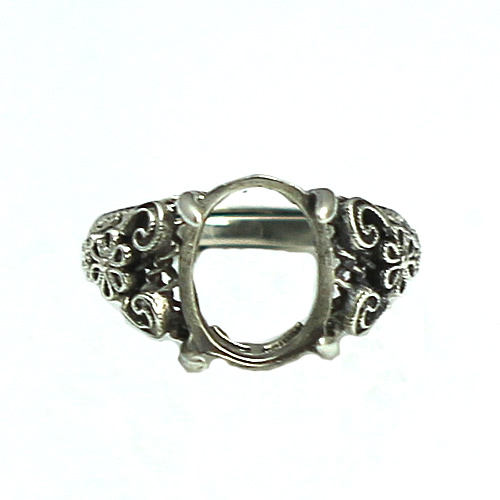 Beadsnice Thai Sterling Silver Ring Perfect for DIY Jewelry
