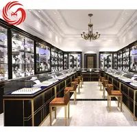KSL تصميم متجر بيع بالتجزئة أثاث للديكور مجوهرات من الزجاج معرض عرض واجهة