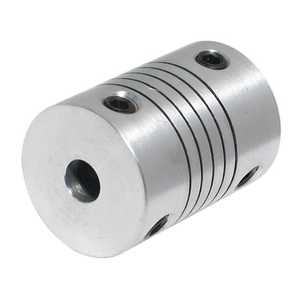 RANIT 5Pcs 5mm To 6mm Shaft Coupling 25mm Length 19mm Diameter Stepper Motor