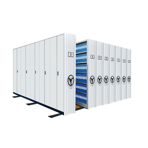 Armoire de bibliothèque mobile, étagère compacte et mobile en acier, le <span class=keywords><strong>bureau</strong></span> le plus vendu - Product Image 3