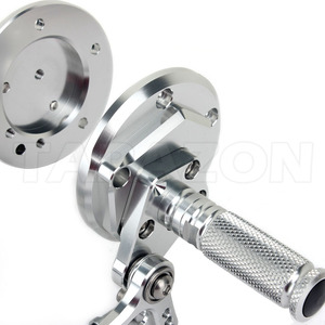 Juego de reposapiés trasero de aluminio CNC 6061 para motocicleta, para <span class=keywords><strong>YAMAHA</strong></span> <span class=keywords><strong>VMAX</strong></span> 1700 - Product Image 2