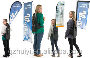 Drapeau de sac à dos Advertisimg Teardrop bon marché - Product Image 6