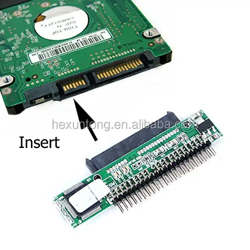 2.5" 44 Pin Male IDE To 7+15 Pin 22 Pin Female SATA SSD HDD hard drive Adapter Converter