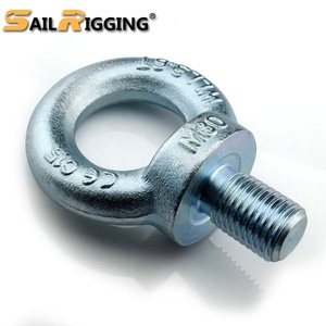 Boulon à oeil forgé Din580 <span class=keywords><strong>de</strong></span> <span class=keywords><strong>levage</strong></span> en acier au carbone C15 <span class=keywords><strong>M16</strong></span> M20 boulon à oeil à <span class=keywords><strong>anneau</strong></span> - Product Image 6