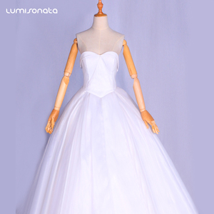 Tessuto emettitori di luce luminosa di alta riflettente di luce Ha Condotto La luce up costume da <span class=keywords><strong>angelo</strong></span> <span class=keywords><strong>vestito</strong></span> abiti <span class=keywords><strong>vestito</strong></span> in fibra ottica - Product Image 6