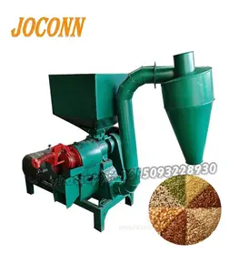 Populaire nieuwe elektrische Rijst/boekweit/Sorghum/Maïs soja huid remover dunschiller hot koop haver tarwe huid peeling machine