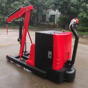 Heavy Duty 1.2 Tấn Xách Tay <span class=keywords><strong>Mini</strong></span> Sàn Cần Cẩu Di Động Cho Hàng Hóa - Product Image 4