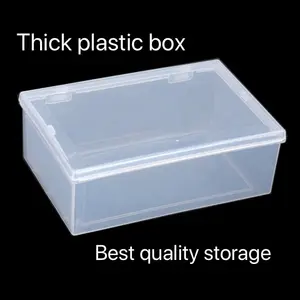 Rectangular Plastic Containers Resealable Sealable Plastic Container