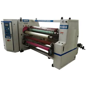 Lv-808 2 Shafts Automatic Masking/PE/Double Side/Duct Tape Rewinding Machine