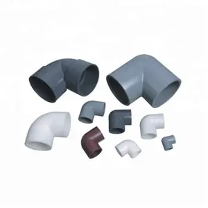 Best Quality PVC 90 Elbow Industrial Plastic Pipe Fitting, PVC Pipe Fittings