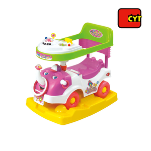 Forma di elefante di plastica camminatore auto per il bambino - Product Image 1
