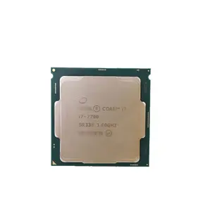 사용 된 트레이 8 세대 프로세서 i7 7700 3.6GHz 12M 캐시 4 코어 LGA1151 CPU