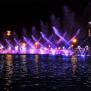 Plaza su özellikleri çeşitli değişen paslanmaz çelik su gösterisi su çeşmesi göstermek için - Product Image 5