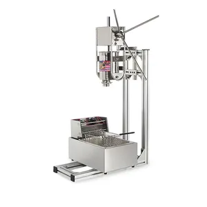 Trung quốc cung cấp Máy thép không rỉ điều chỉnh tự động Churros máy, chuyên nghiệp Churros maker với Hollow Churro Vòi Phun