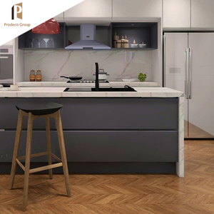 Tủ Bếp Kiểu Mô-đun Thiết Kế Mới Các Nhà Sản Xuất Tủ Bếp Bằng <span class=keywords><strong>Mdf</strong></span> Lắp Ghép - Product Image 3