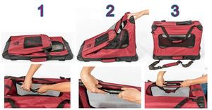 Yüksek Kaliteli Su Geçirmez 600D Oxford Pet Sling Taşıyıcı - Product Image 2