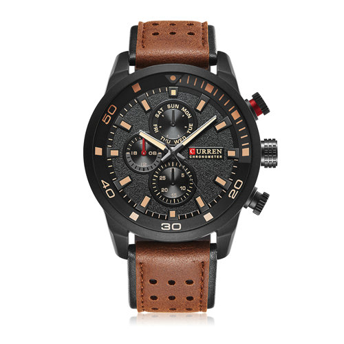 2 Black Case Black Dial