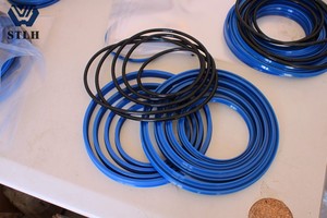 Hydraulic <strong>Seal</strong> Kit For Cylinder Waterproof PU PTFE Metal With Oil Mechanical <strong>Seal</strong> O Ring Sealing <strong>Strip</strong>