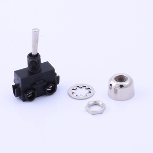 Mini Interruptor de Palanca en Línea de 250V, Interruptor de Botón Pulsador para Lámpara - Product Image 1
