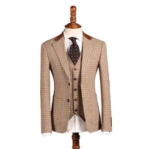 Costume trois pièces sur mesure, confectionné sur mesure, fait main, costume d'affaires, costume de bureau personnalisé pour homme - Product Image 6