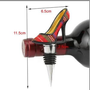 Shoes wine bottle cork stopper/Heat basketball high heel shoe wine bottle stopper new in box