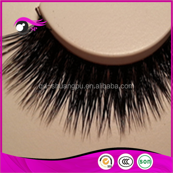 Top Marque Strip Lashes Réel Cheval Faux Cils Cheval Fourrure Cils