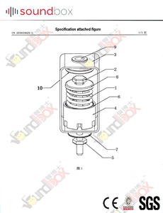 Amortisseur de vibrations pour l'absorption des chocs sur plafond - Product Image 4