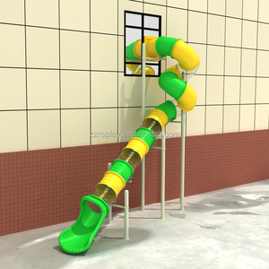 <span class=keywords><strong>Toboggan</strong></span> tubulaire pour enfants de <span class=keywords><strong>grand</strong></span> diamètre en plastique torsadé pour aire de jeux extérieure - Product Image 1
