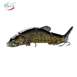 Señuelo de pesca multiarticulado <span class=keywords><strong>Sunfish</strong></span> Cebo duro de 4 Swimbait de hundimiento lento segmentado - Product Image 4