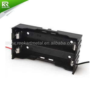 Kunststoff DIY <span class=keywords><strong>18650</strong></span> Lithium-Batterie Halter In Parallel Für 2x18650 Batterie <span class=keywords><strong>Box</strong></span> Halter Mit Draht Führt - Product Image 4
