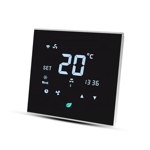 Termostato de ahorro de energía para el hogar, Accesorios inteligentes con pantalla táctil LCD, WiFi, para unidad de bobina de ventilador, conectar con Tuya - Product Image 6