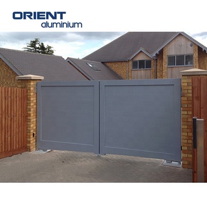 Electric Sliding Gate,<span class=keywords><strong>ประตู</strong></span><span class=keywords><strong>เลื่อน</strong></span>ชิ้นส่วน Curved Sliding Gate - Product Image 5