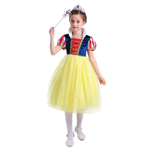 <span class=keywords><strong>2018</strong></span> muchachas de la nieve vestido blanco niños Cosplay vestido para la fiesta de cumpleaños de Halloween - Product Image 1