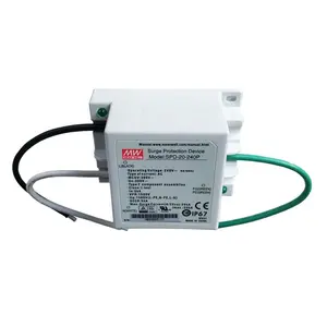 MEANWELL SPD-20-240P SPD Dispositivo de Proteção Contra Surtos 1500V 20kA CONDUZIU a Luz da Rua