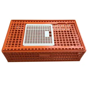 2021 hot sale plastic poultry chicken transport cage or crate