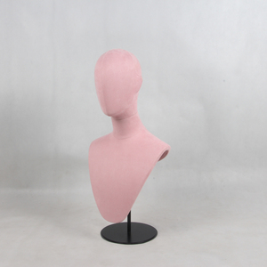 Chuyên Nghiệp Màu Hồng Nhung Vòng cổ nữ cổ trang sức hiển thị - Product Image 2