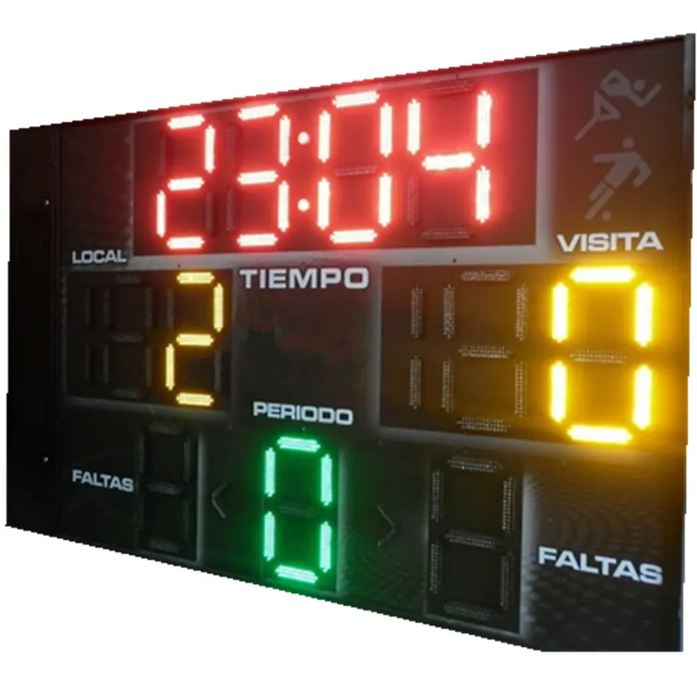 כדורגל אצטדיון חיצוני LED לוח תוצאות תצוגת ניקוד לוח לוח תוצאות
